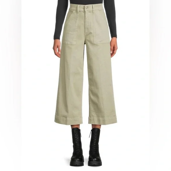 JOES JEANS WIDE LEG DESERT SAGE PANTS NWT